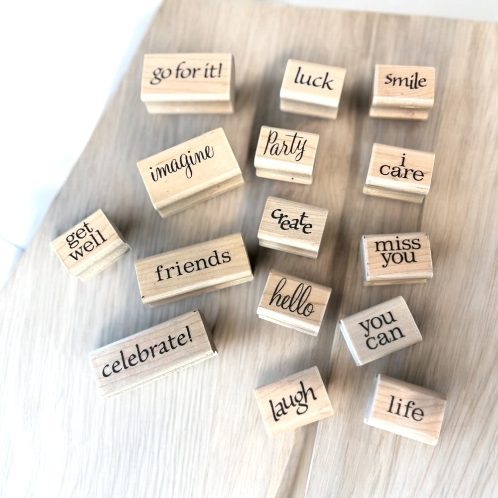15 pc Stamp Set
